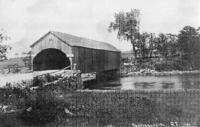 Boston Neck Road Bridge, R.I. Post card from Richard Donovan Collection